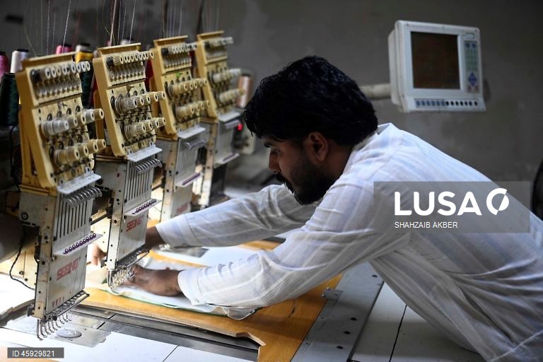 Paquistão: Indústria têxtil em Karachi