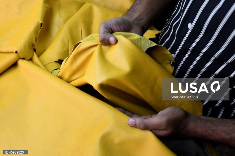 Paquistão: Indústria têxtil em Karachi