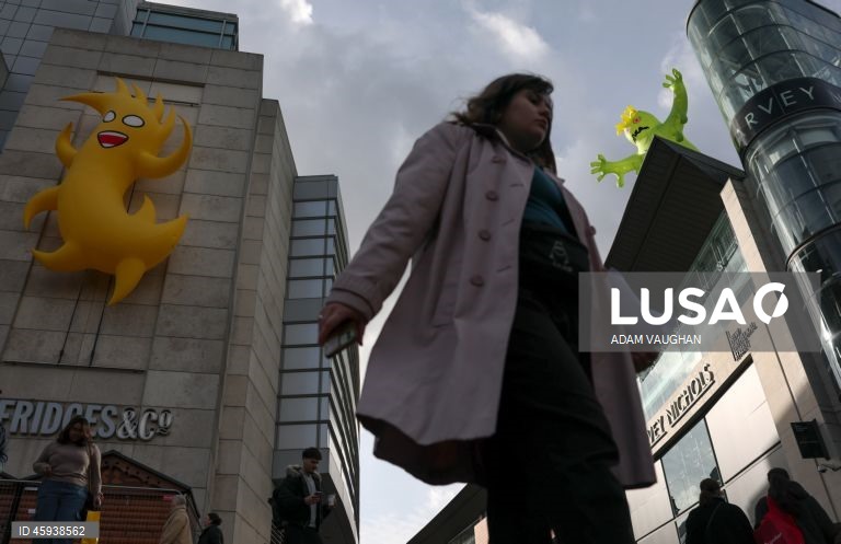 Monstros do Halloween em Manchester