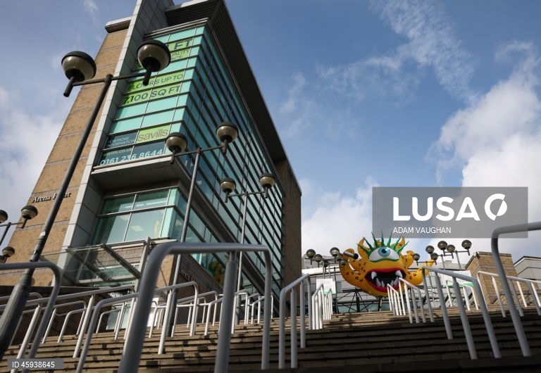 Monstros do Halloween em Manchester