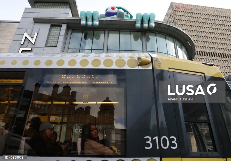 Monstros do Halloween em Manchester