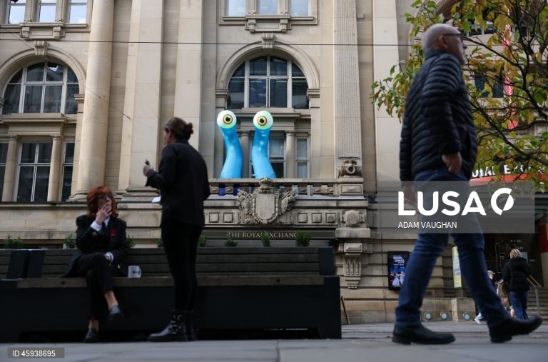 Monstros do Halloween em Manchester