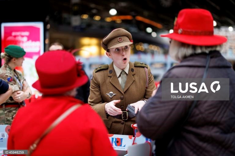 Dia da Papoila em Londres 