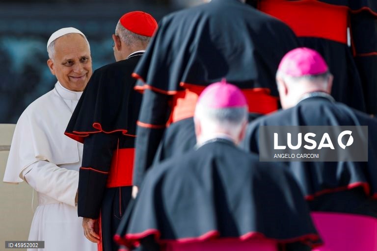 Itália: Papa Leão XIV com educadores para o Jubileu do Mundo da Educação.