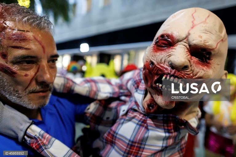 Festa de Halloween em Miami Beach 2025