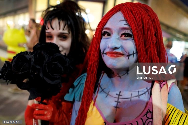 Festa de Halloween em Miami Beach 2025