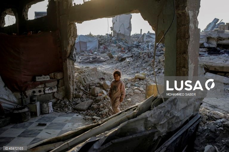 Palestina: Jabaliya, no norte da Faixa de Gaza