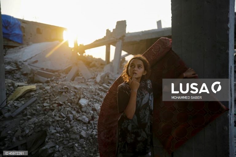 Palestina: Jabaliya, no norte da Faixa de Gaza