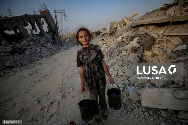 Palestina: Jabaliya, no norte da Faixa de Gaza