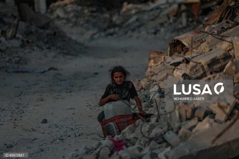 Palestina: Jabaliya, no norte da Faixa de Gaza