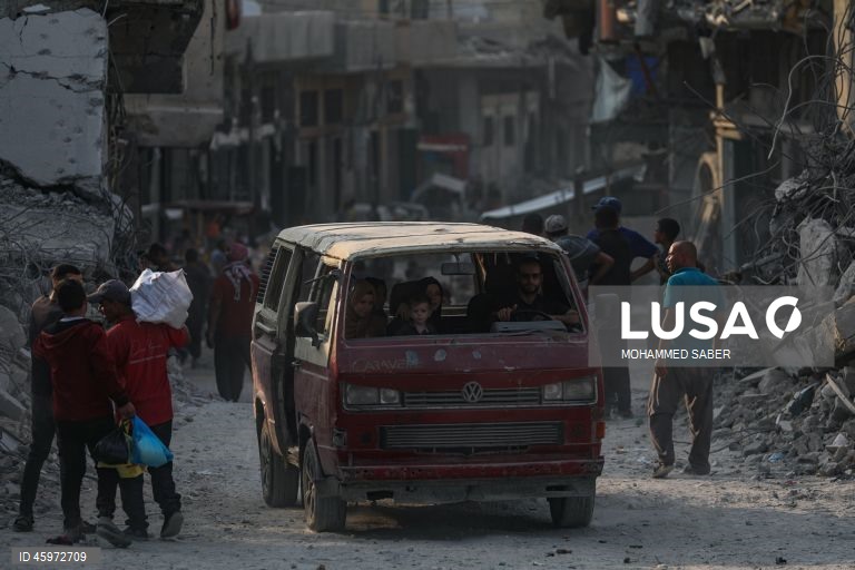 Palestina: Jabaliya, no norte da Faixa de Gaza