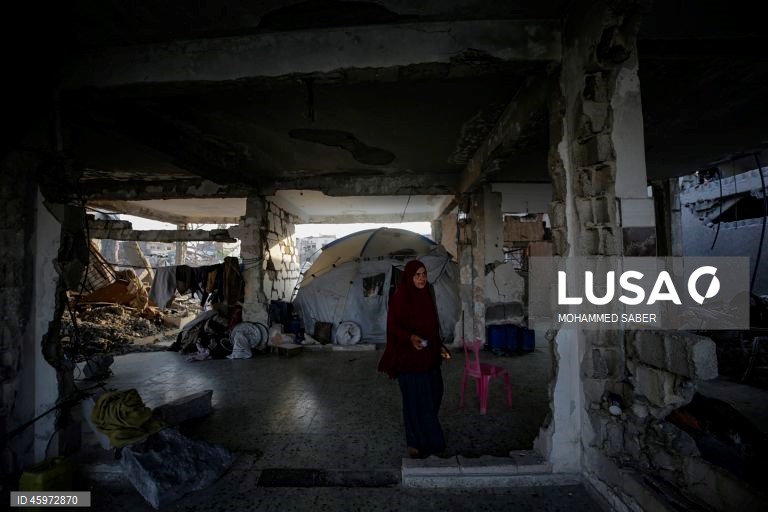 Palestina: Jabaliya, no norte da Faixa de Gaza