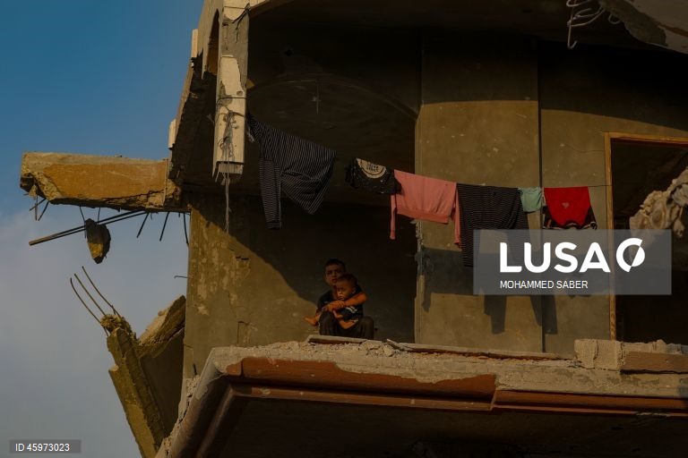 Palestina: Jabaliya, no norte da Faixa de Gaza