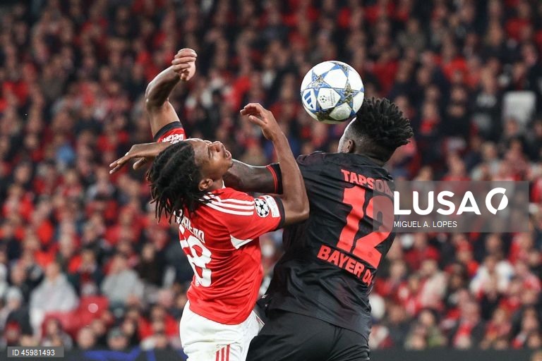 Futebol: Liga dos Campeões - Benfica vs Bayer Leverkusen