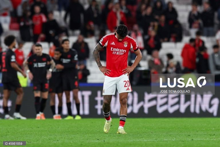 Futebol: Liga dos Campeões - Benfica vs Bayer Leverkusen