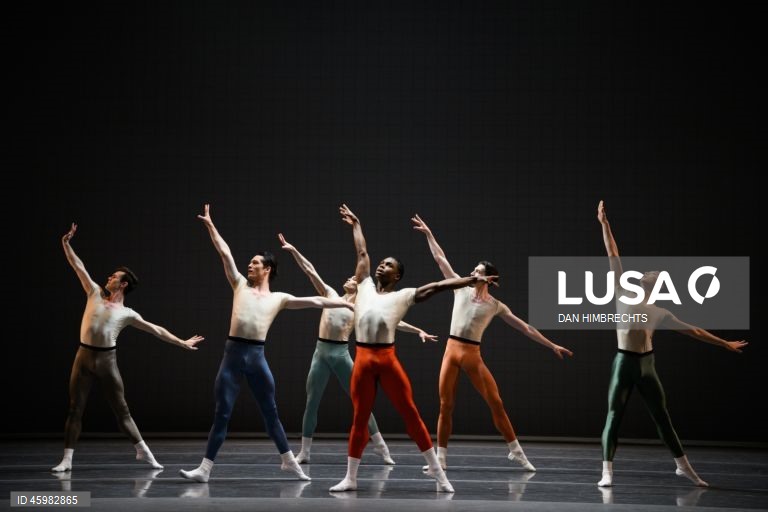 Austrália: Ensaio do espetáculo Prism, do Australian Ballet, na Ópera de Sydney