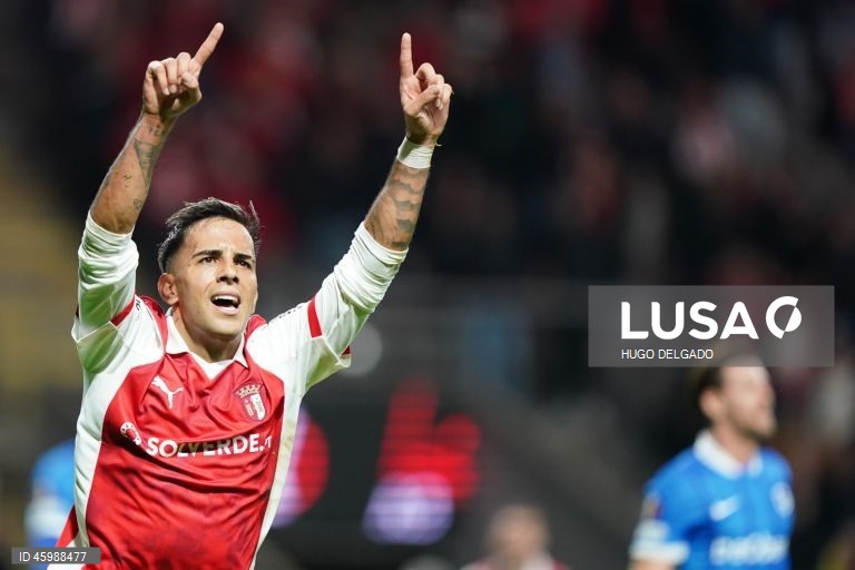 Futebol: Liga Europa - Sporting de Braga vs Genk