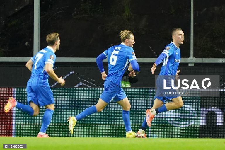 Futebol: Liga Europa - Sporting de Braga vs Genk