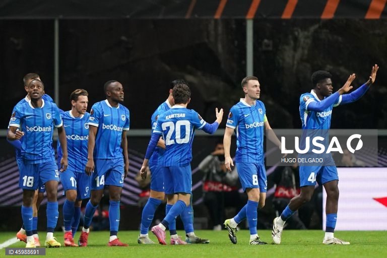 Futebol: Liga Europa - Sporting de Braga vs Genk