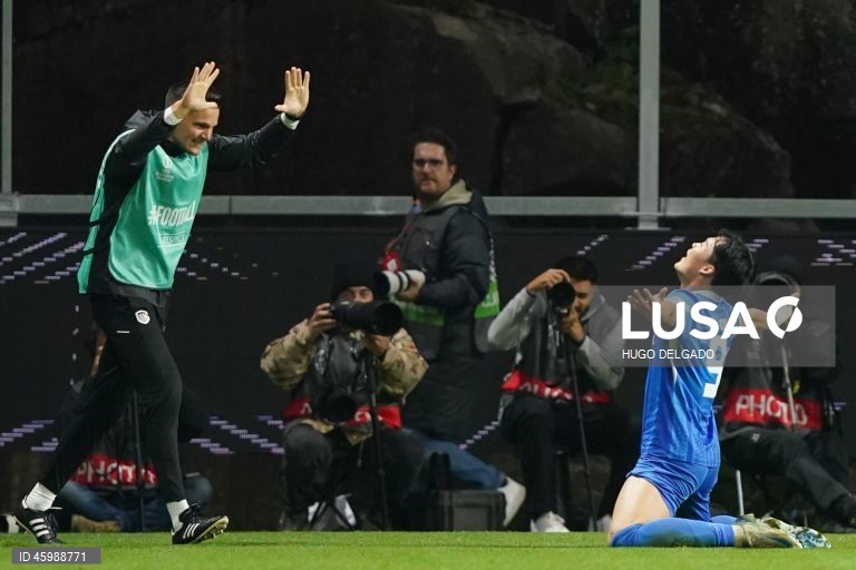 Futebol: Liga Europa - Sporting de Braga vs Genk