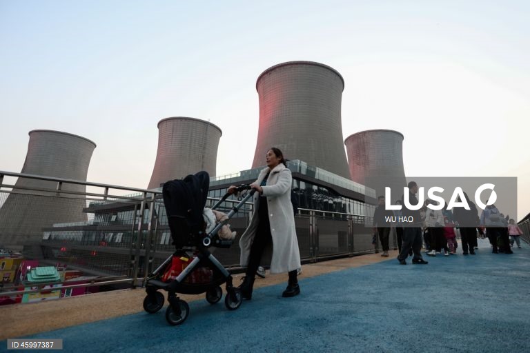 China: Parque Shougang em Pequim