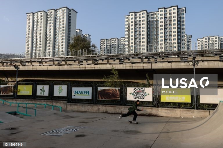 China: Parque Shougang em Pequim