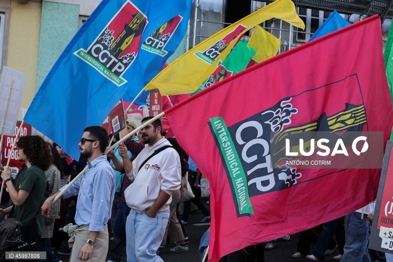 CGTP-IN: Marcha nacional "Contra o Pacote Laboral" 