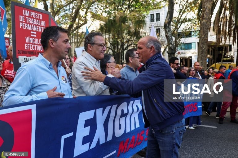 CGTP-IN: Marcha nacional "Contra o Pacote Laboral" 