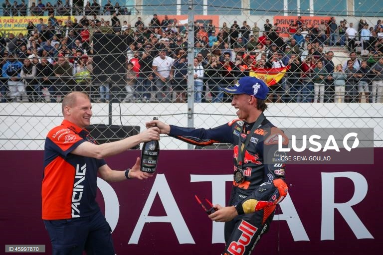 Corrida sprint do Grande Prémio de Portugal de MotoGP