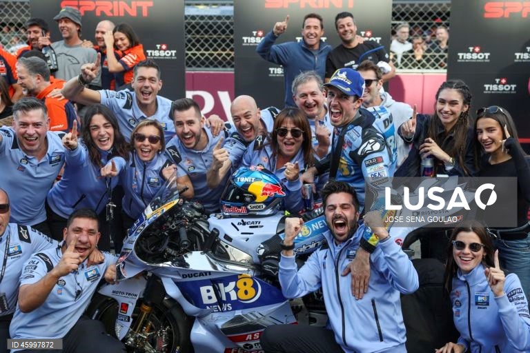 Corrida sprint do Grande Prémio de Portugal de MotoGP