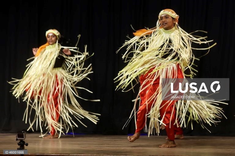 Índia: Evento cultural com crianças em Bangalore