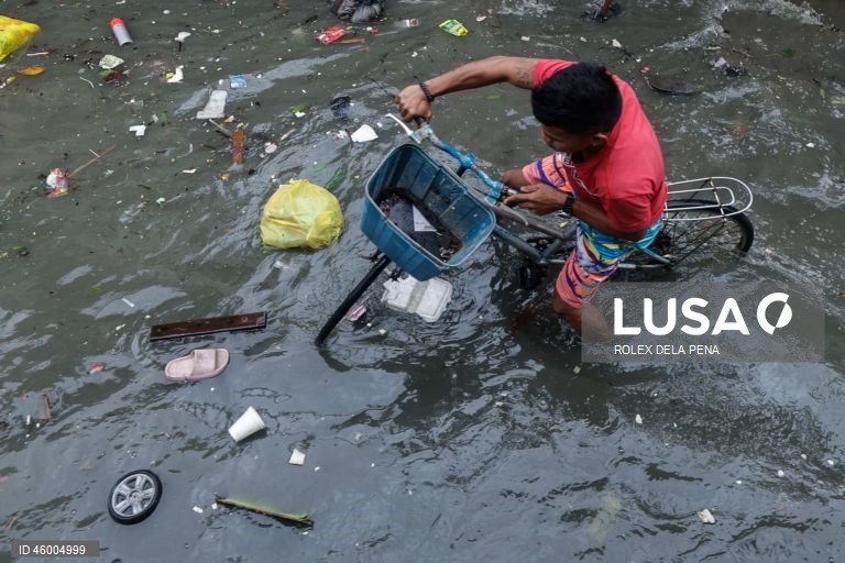 Filipinas: O tufão Fung-Wong causa inundações, cortes de energia e danos materiais