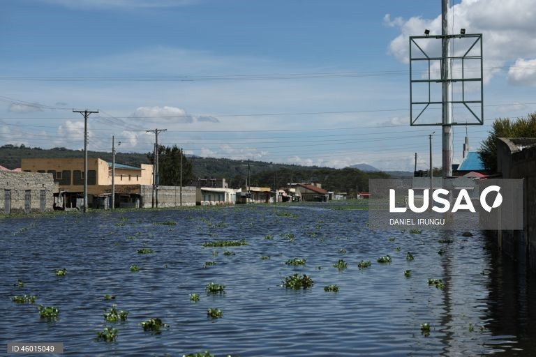 Quénia: Pessoas deslocadas pelas inundações do Lago Naivasha