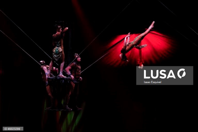 O Cirque du Soleil apresenta-se no México