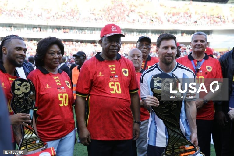 Futebol: Angola vs Argentina