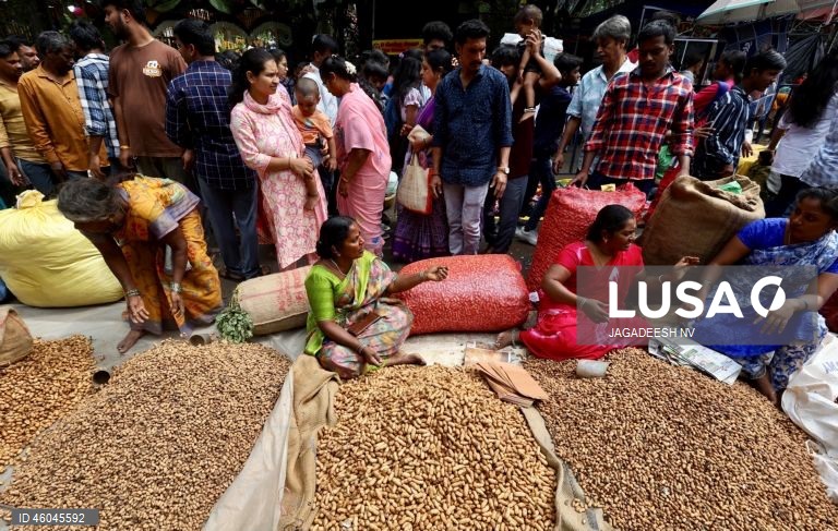 Índia: Feira anual do amendoim em Bangalore