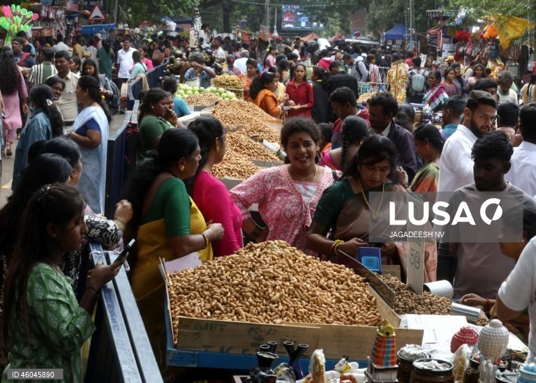 Índia: Feira anual do amendoim em Bangalore