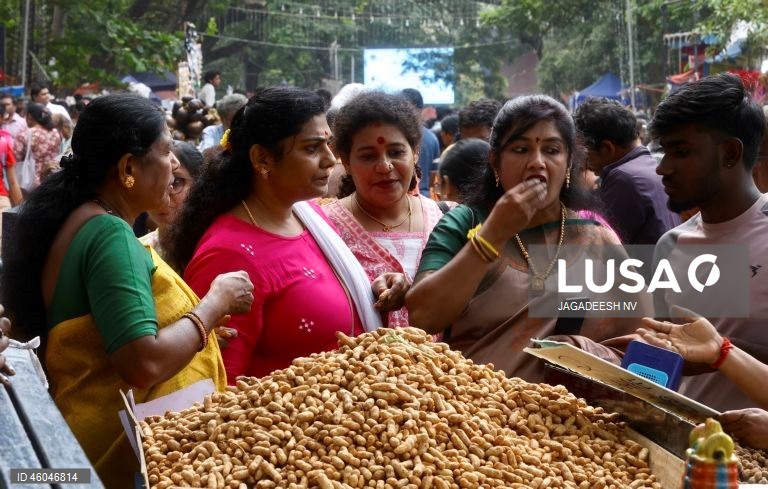 Índia: Feira anual do amendoim em Bangalore