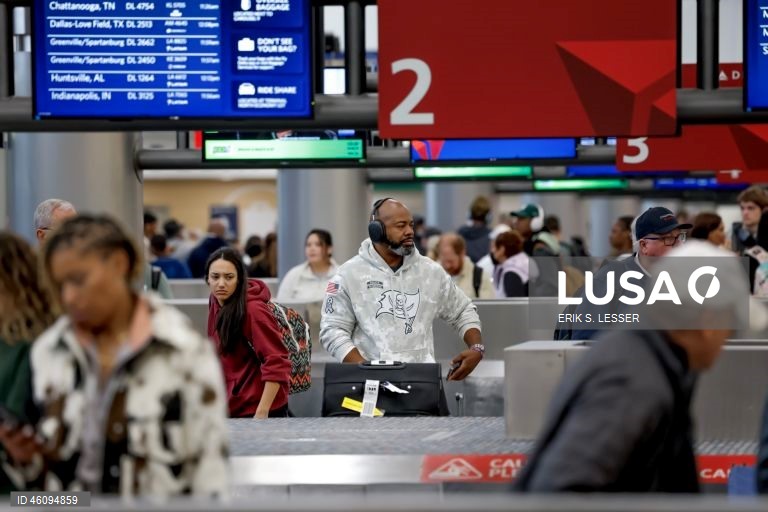 EUA: viagens no feriado de Ação de Graças no Aeroporto de Atlanta