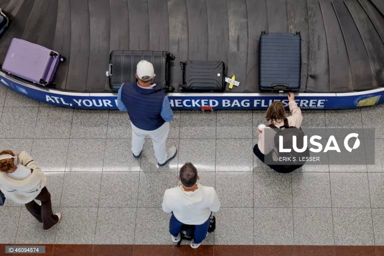 EUA: viagens no feriado de Ação de Graças no Aeroporto de Atlanta