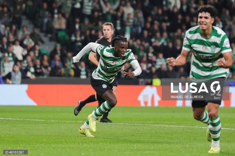 O Sporting venceu hoje os belgas do Club Brugge por 3-0, na quinta jornada da fase de liga da Liga dos Campeões de futebol, mantendo o pleno de vitórias em casa na presente edição da prova.