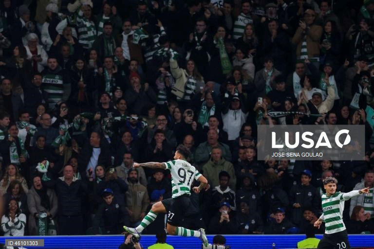 O Sporting venceu hoje os belgas do Club Brugge por 3-0, na quinta jornada da fase de liga da Liga dos Campeões de futebol, mantendo o pleno de vitórias em casa na presente edição da prova.