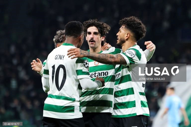 O Sporting venceu hoje os belgas do Club Brugge por 3-0, na quinta jornada da fase de liga da Liga dos Campeões de futebol, mantendo o pleno de vitórias em casa na presente edição da prova.
