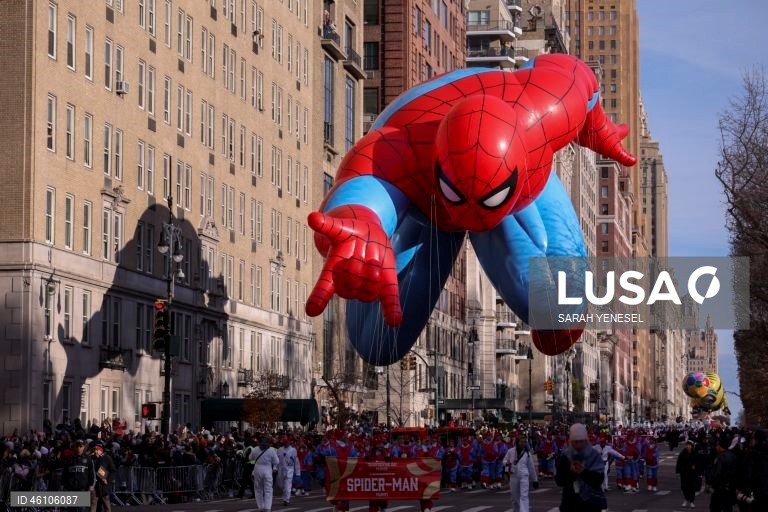 Nova Iorque: Desfile do Dia de Ação de Graças da Macy's