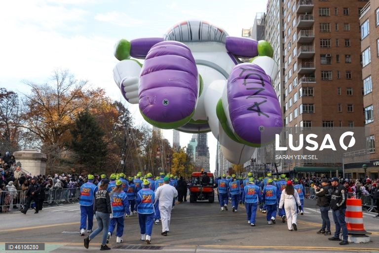 Nova Iorque: Desfile do Dia de Ação de Graças da Macy's