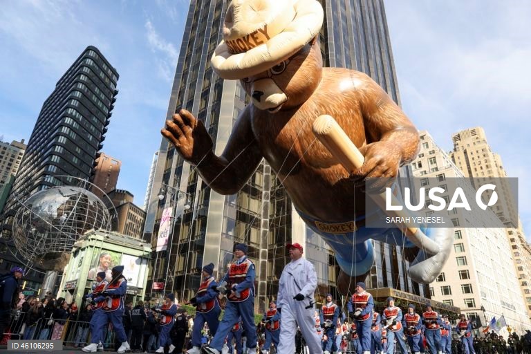 Nova Iorque: Desfile do Dia de Ação de Graças da Macy's