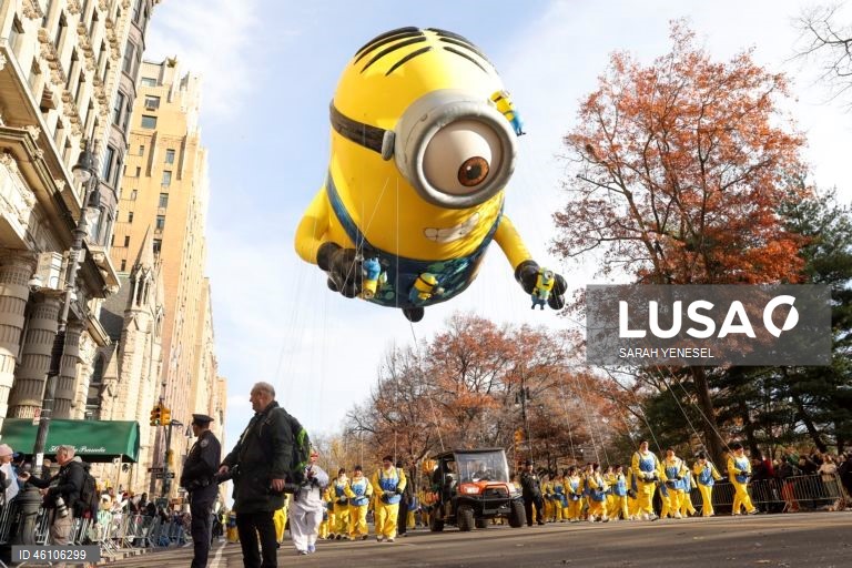 Nova Iorque: Desfile do Dia de Ação de Graças da Macy's