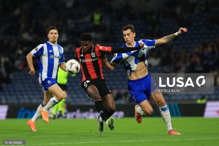 O FC Porto conquistou hoje a terceira vitória na edição 2025/26 da Liga Europa de futebol, ao impor-se por 3-0 na receção ao lanterna-vermelha Nice, em jogo da quinta jornada.