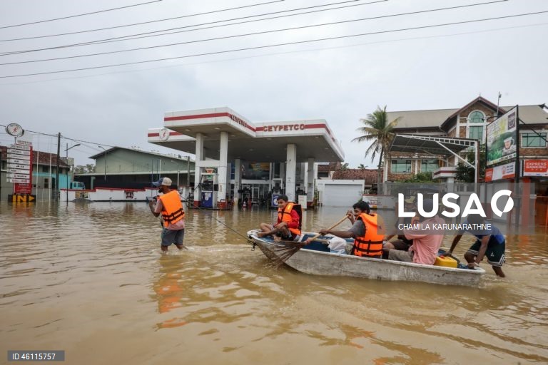 Inundações no Sri Lanka