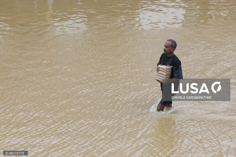 Inundações no Sri Lanka